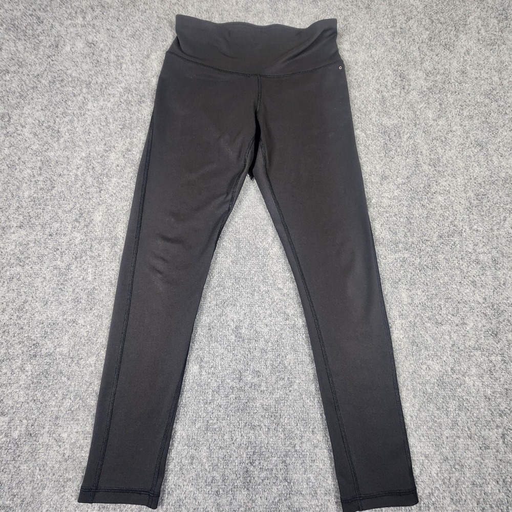Jockey Womens‎ Black High Waisted Active Leggings Size S RN 50369